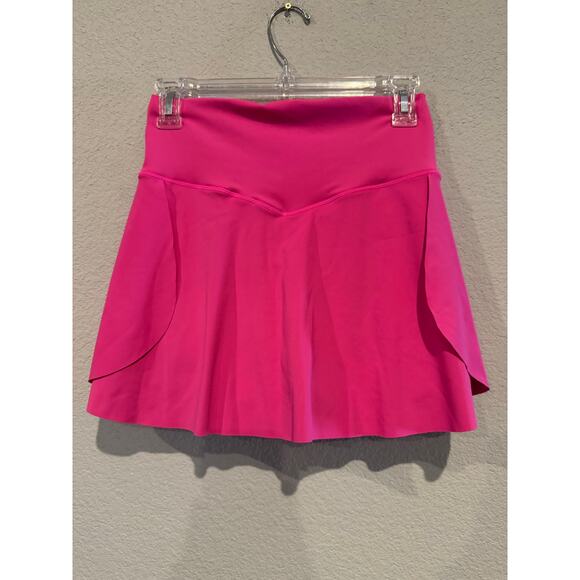Women's Size Small Wide Waistband Pleated Athletic Skirt Pink NWOT - Picture 2 of 6